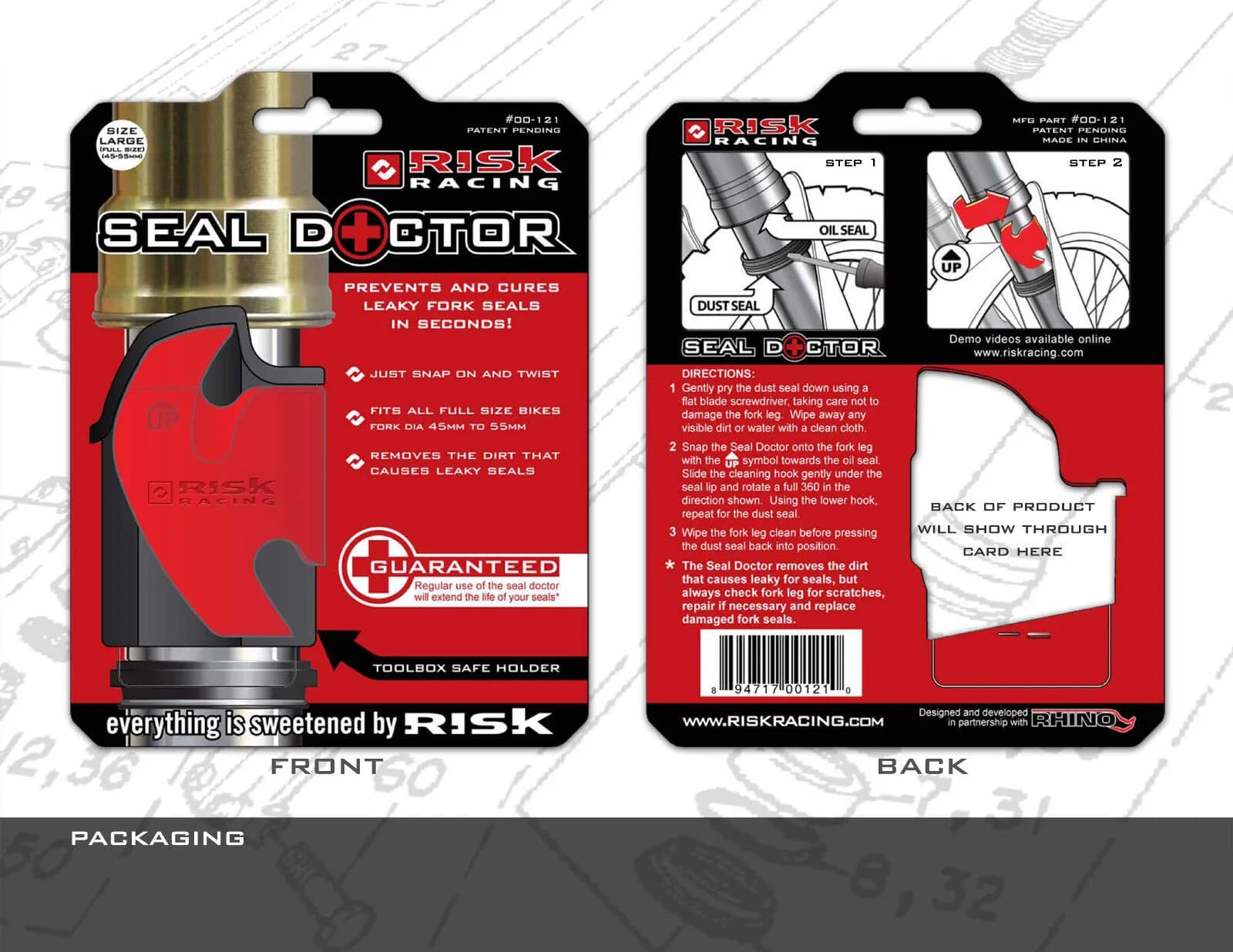 Risk Racing Seal Doctor Small 35-45mm 2