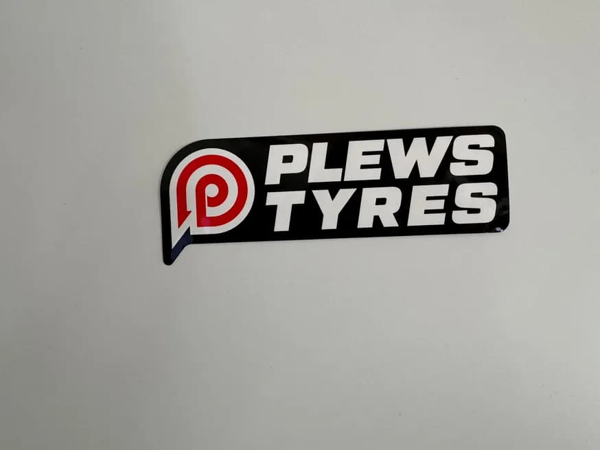Plews Tyres Sticker