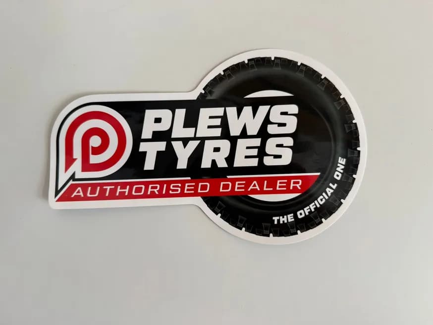 Plews Tyres Sticker 2